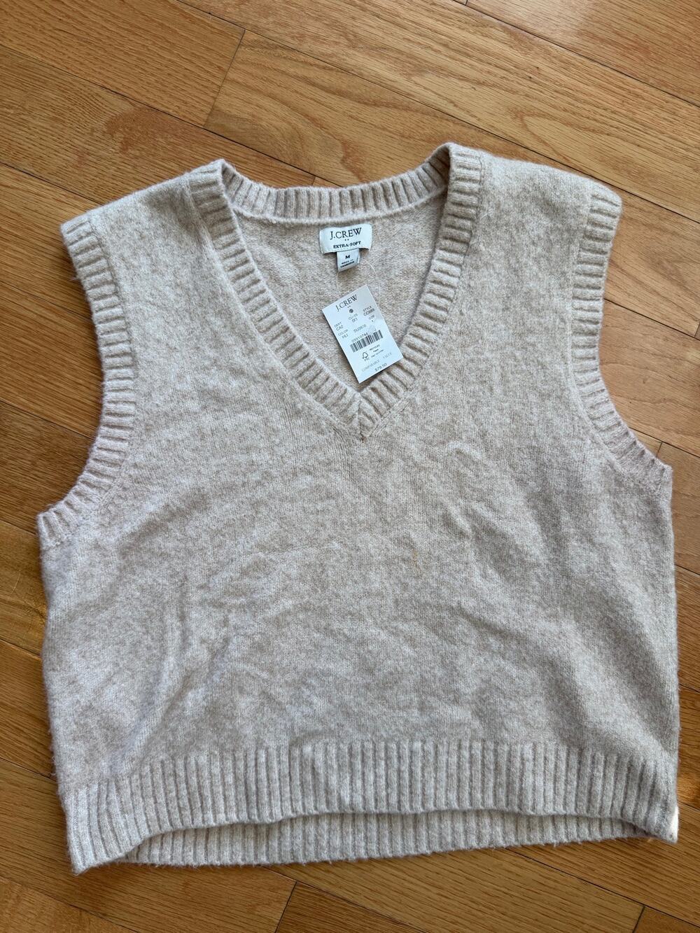 NWT j. Crew ultra soft vest